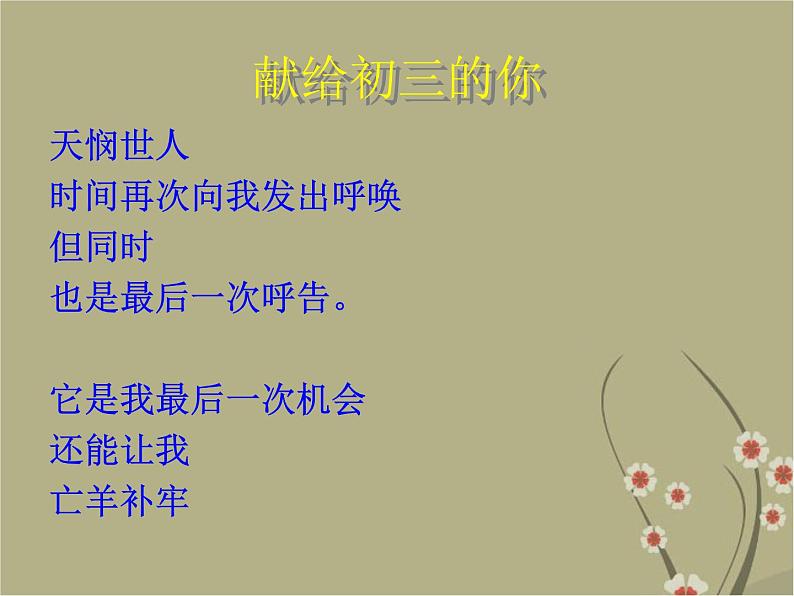 主题班会《我的梦想会开花》课件06