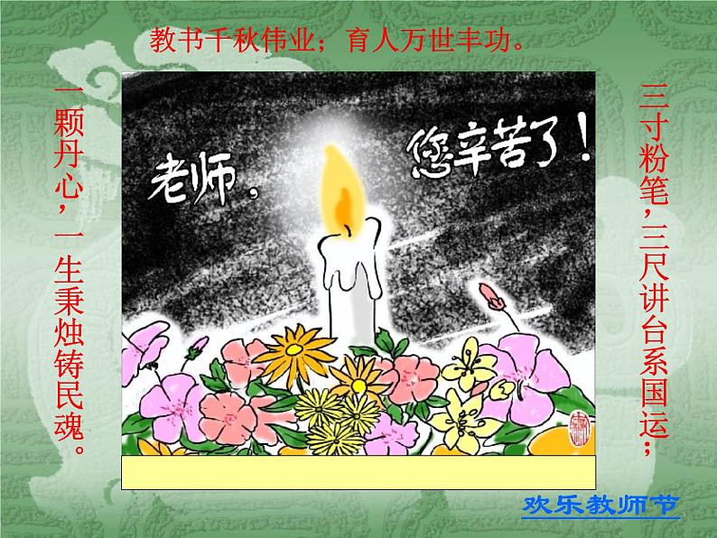 感恩老师主题班会02