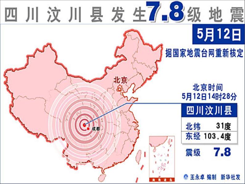 《众志成城，抗震救灾》四川汶川地震 爱国教育班会 课件03