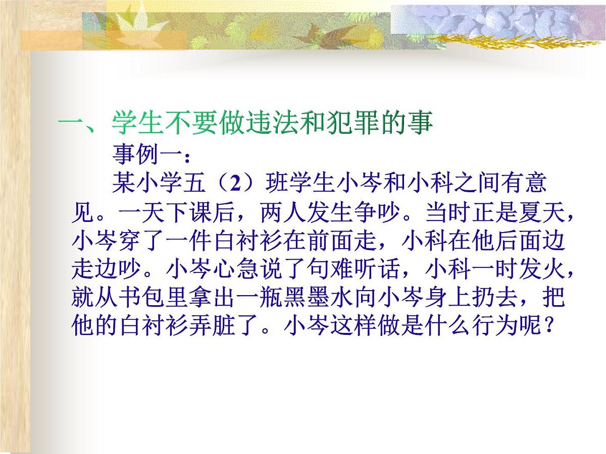 法治教育主题班会第6页