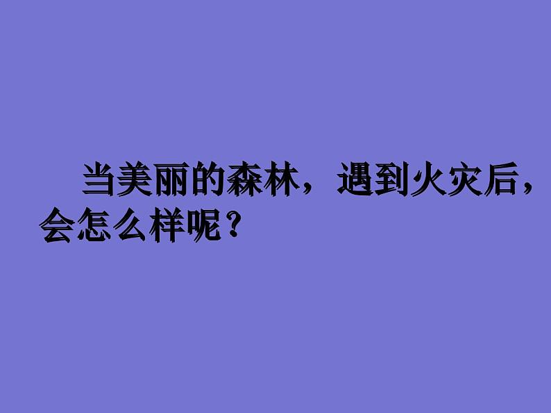 2021年五年级消防安全教育主题班会PPT课件：森林防火人人有责07