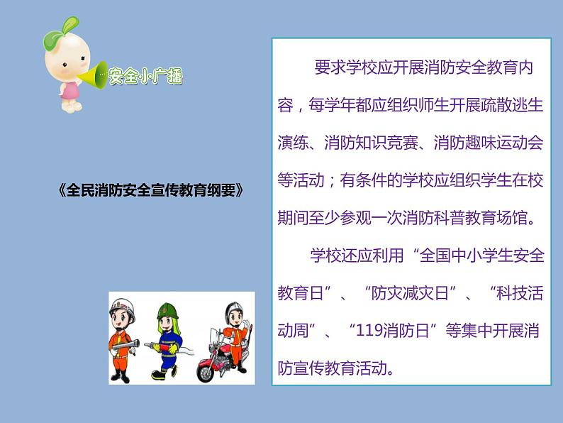 六年级心理健康教育PPT课件：消防演习05