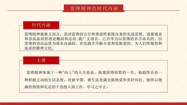 学习雷锋主题班会：榜样的力量—弘扬雷锋精神事迹PPT07