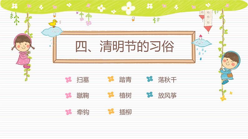 中小学3月主题班会：清明节PPT06