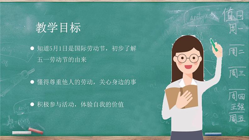 小学班会课件-劳动节主题班会模板班会 通用版02