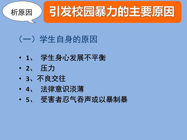 预防应对校园暴力班会 -怎样预防和应对校园暴力PPT 全国通用07