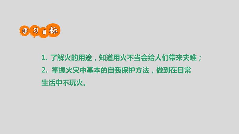 通用版 一年级主题班会 我不玩火  课件（25张PPT）第2页
