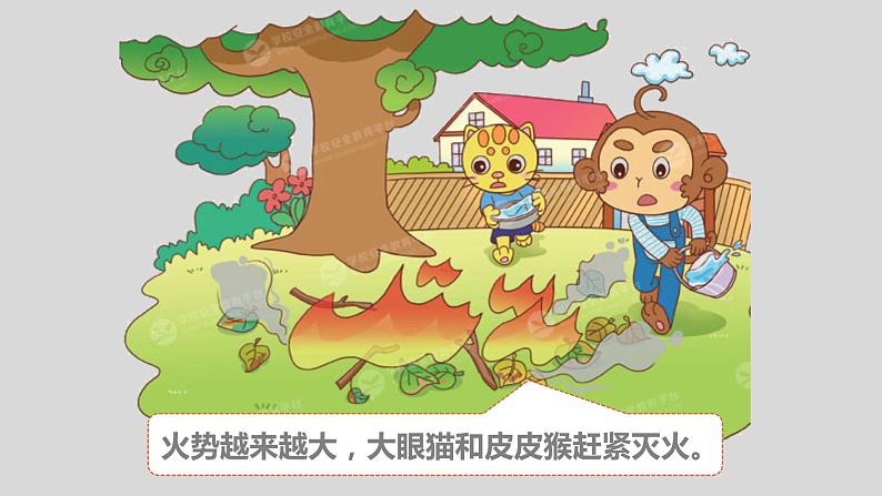 通用版 一年级主题班会 我不玩火  课件（25张PPT）第7页