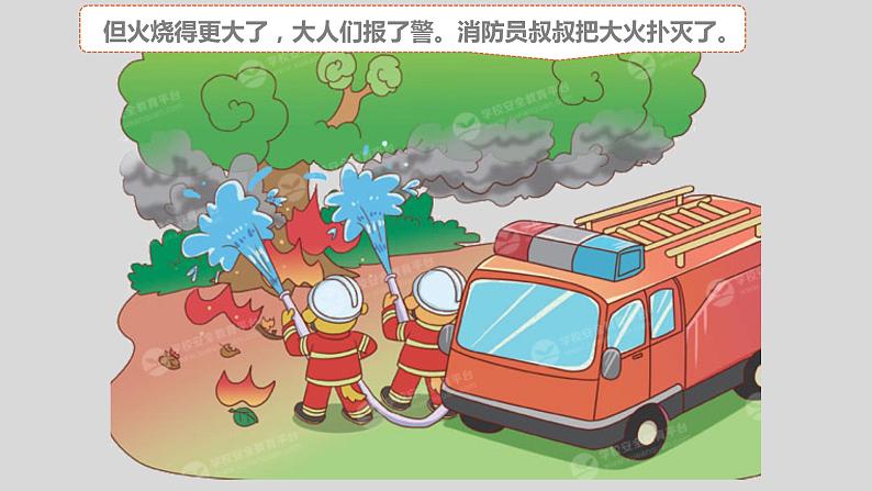 通用版 一年级主题班会 我不玩火  课件（25张PPT）第8页