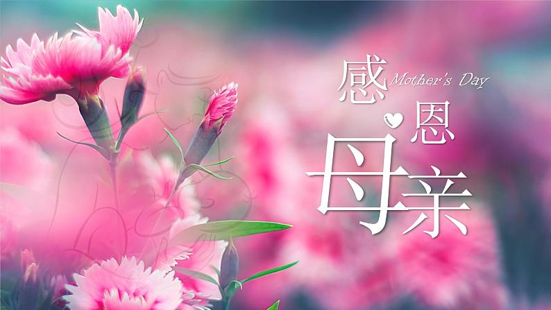 小学主题班会课件-感恩母亲节主题班会PPT01