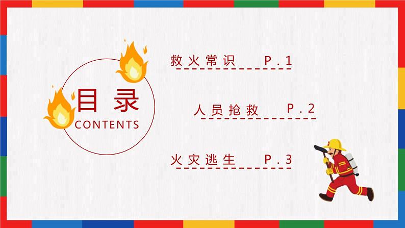 高中主题班会：火灾逃生自救知识培训主题PPT02