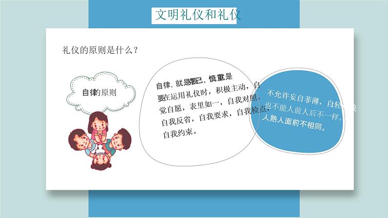 小学生主题班会：我与文明礼仪同行PPT07