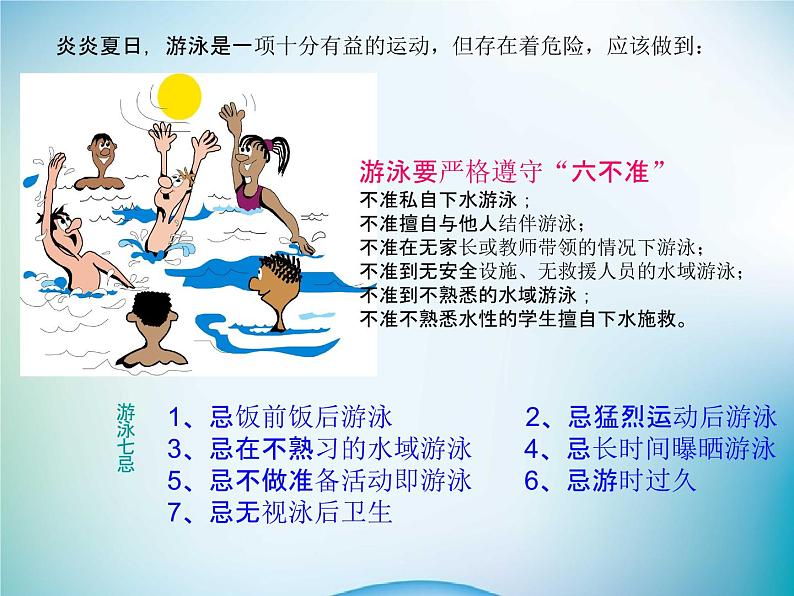 小学主题班会《暑假安全教育：假期五严防》教学课件精品PPT优秀课件04