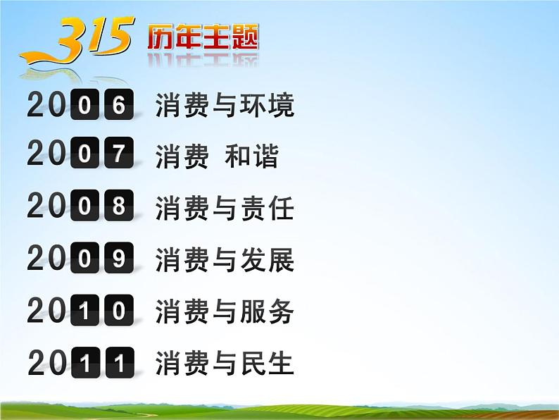 小学主题班会《3.15国际消费者权益日》教学课件精品PPT优秀课件05