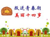 叛逆青春期——主题班会活动课件