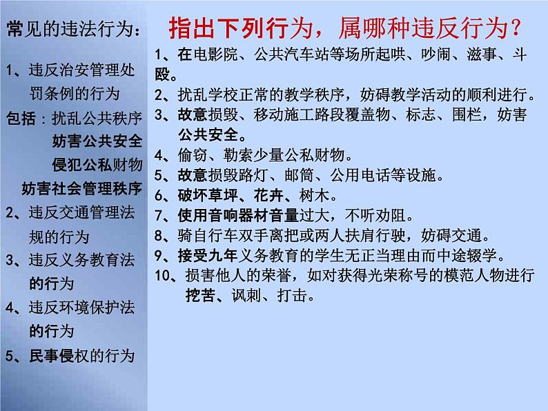 中学主题班会《法制安全教育：法制在我身边》教学课件精品PPT优秀课件06