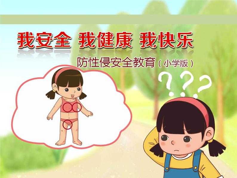 防性侵主题班会PPT(小学版)课件第1页