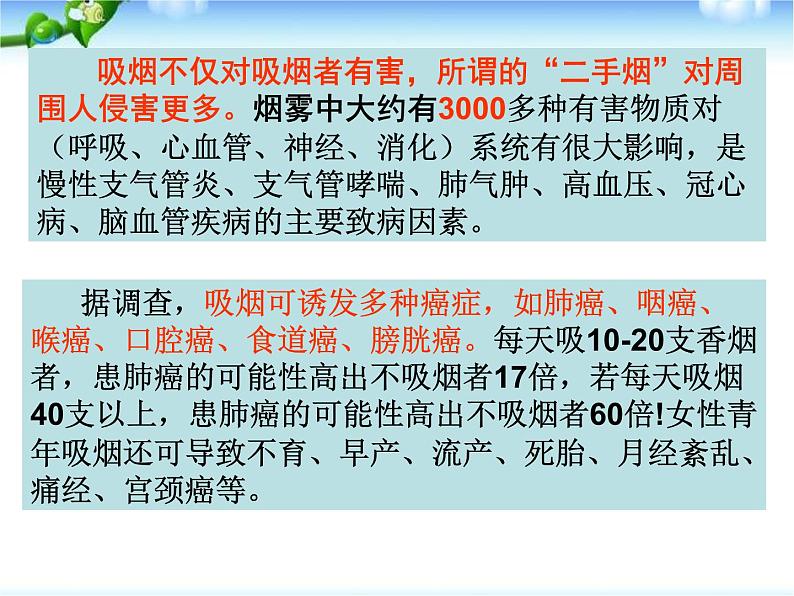 主题班会：拒绝吸烟_做健康青少年课件06