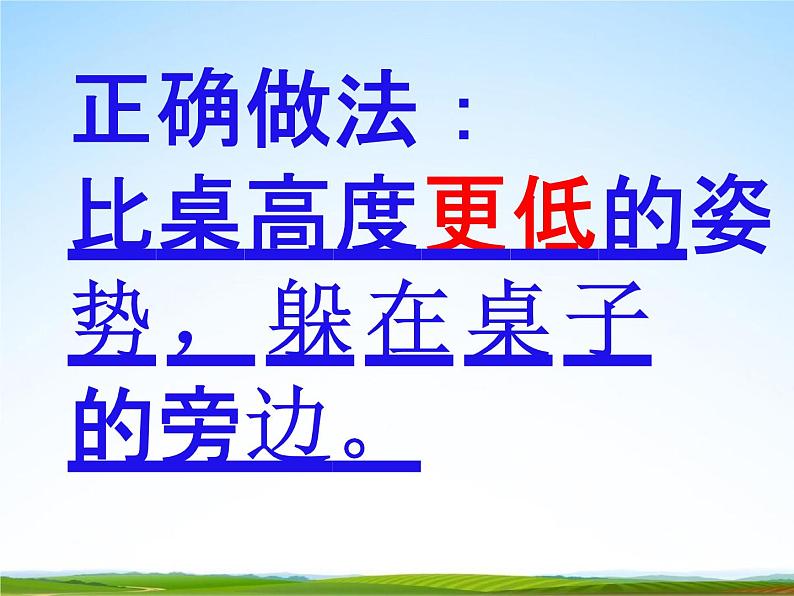 通用版主题班会《防地震安全教育》精品教学课件PPT优秀课件第6页