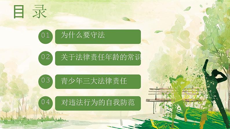 青少年法制教育班会PPT课件02