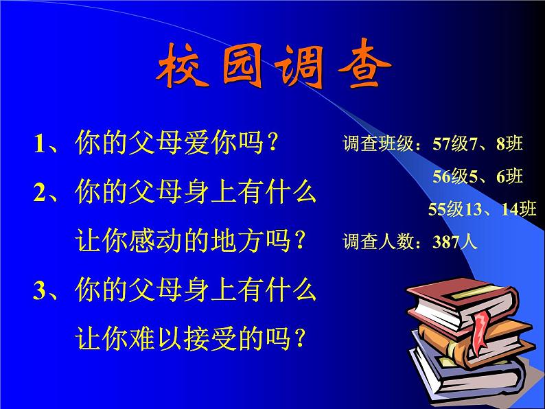 初中班会我的父母我的爱 课件04