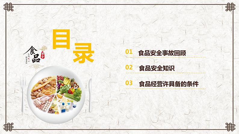 主题班会：食品安全知识培训 授课课件(28 张PPT)02