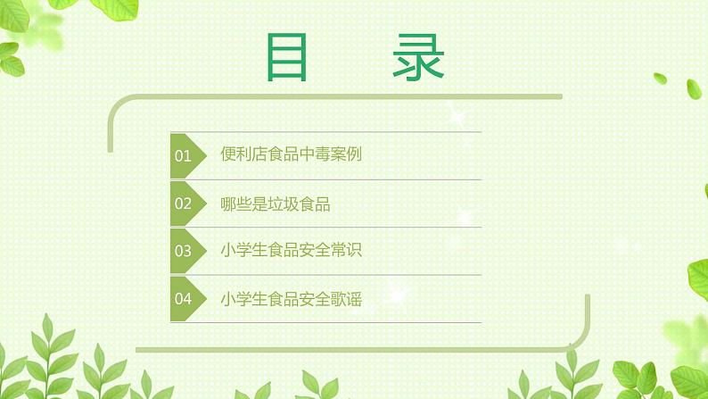 小学生食品安全教育班会课件(共26张PPT)第2页