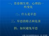 早恋_主题班会课件