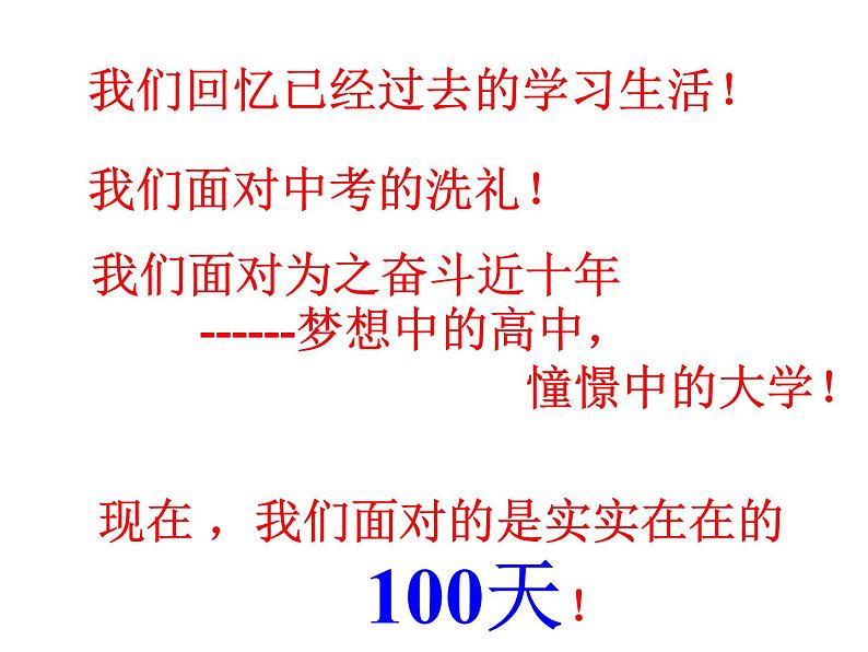 中考誓言课件02