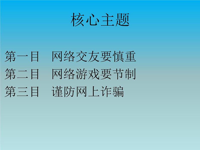 20A 学会自我保护上网安全，时刻牢记 课件04