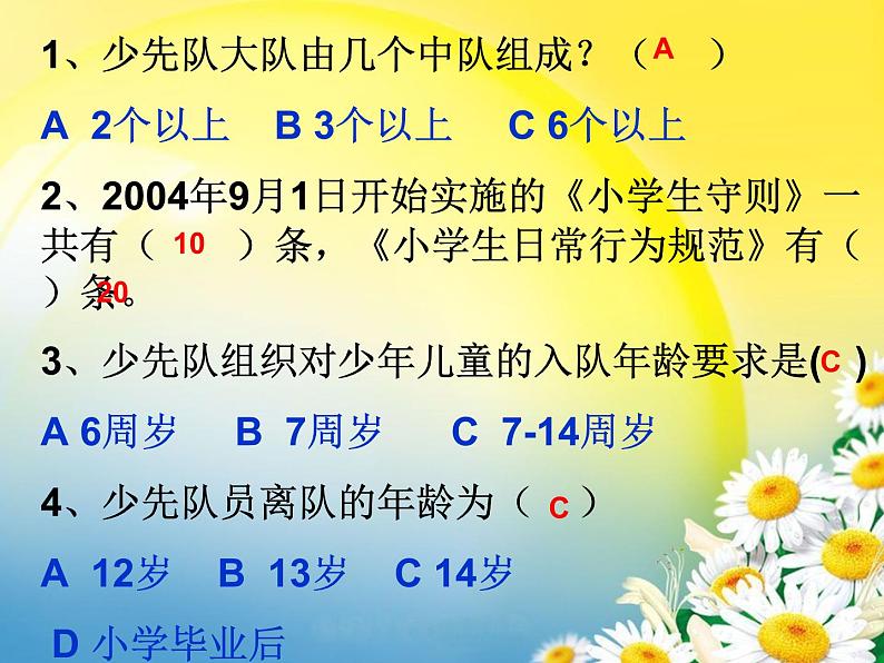 《我爱少先队》主题队会课件06