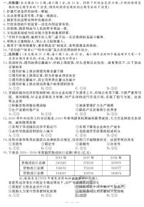2020浙江省1月普通高校招生选考科目政治试题PDF版含答案
