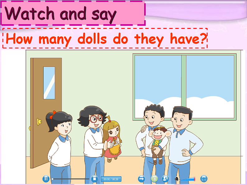 牛津译林版四年级英语上册-Unit 8 Dolls（Story time） 课件05