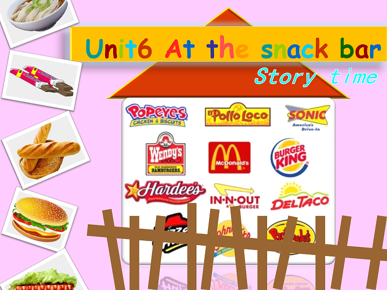 牛津译林版四年级英语上册-Unit 6 At the snack bar（Story time） 课件（共25张）第1页