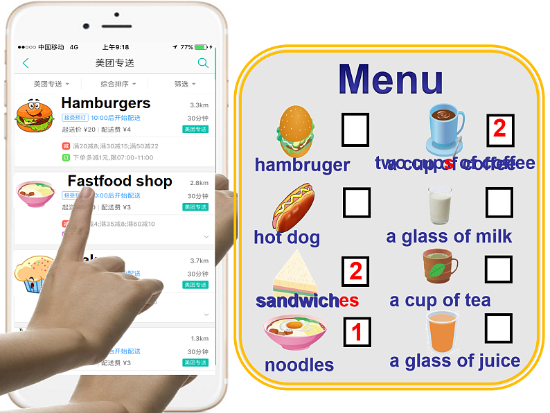 牛津译林版四年级英语上册-Unit 6 At the snack bar（Fun time&Cartoon time） 课件07