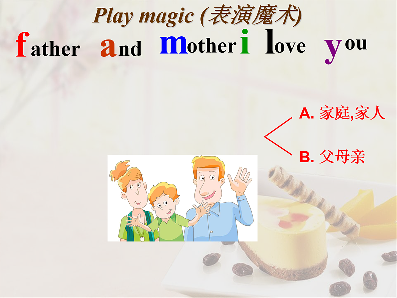 牛津译林版三年级英语上册-Unit 4 My family（Story time）（共18张）译林版课件第5页