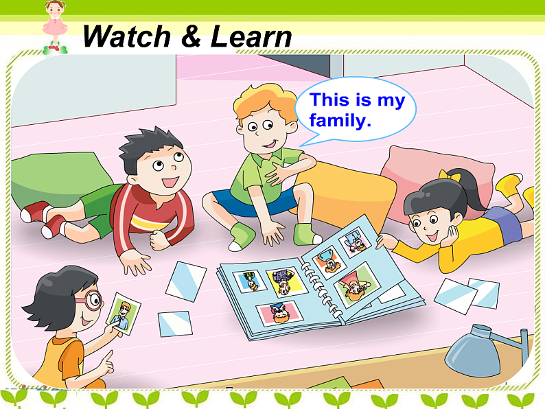 牛津译林版三年级英语上册-Unit 4 My family（Letter time Song time Checkout time & Ticking time）（共30张）课件07