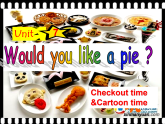 牛津译林版三年级英语上册-Unit 7 Would you like a pie（Fun time&Cartoon time）课件（共47张）