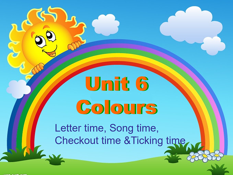 牛津译林版三年级英语上册-Unit 6 Colours（Letter time Song time Checkout time & Ticking time）课件（共47张）01