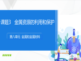 人教版化学九下8.3《金属资源的利用和保护》课件+同步练习