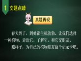 三年级下册语文 第1单元习作 我的植物朋友 PPT课件（共2课时）