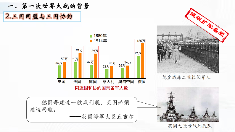 部编版历史九年级下册 第8课  第一次世界大战 教学课件+视频素材07