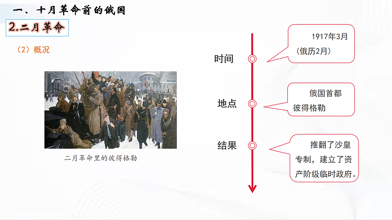 部编版历史九年级下册 第9课  列宁与十月革命 教学课件+视频素材06