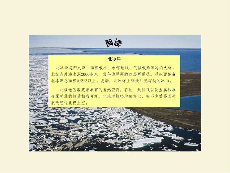 湘教版地理七下第七章第五节北极地区和南极地区 PPT课件第5页