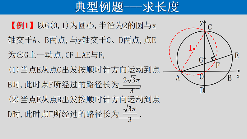 全国通用中考数学第二轮总复习课件专题1.2 最值问题-隐圆模型之直角对直径第6页