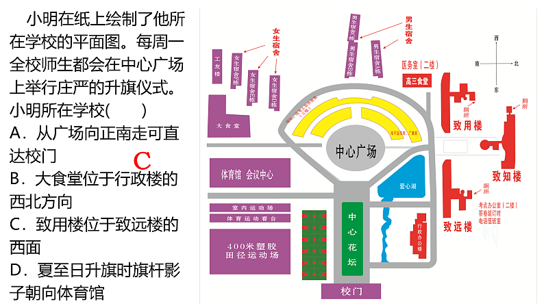 006地图三要素2023届高三地理一轮总复习第一部分地球与地图第6课时课件PPT第4页