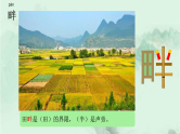 21. 古诗词三首 趣味识字 生字教学课件PPT
