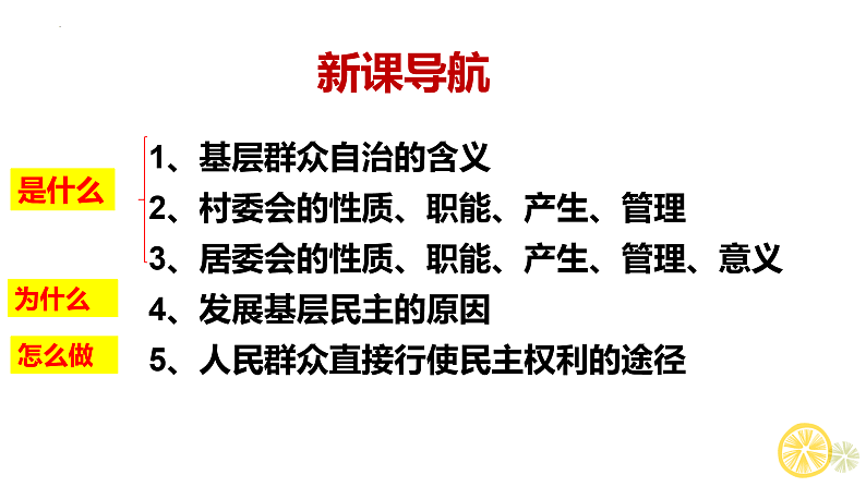 6.3基层群众自治制度课件-2021-2022学年高中政治统编必修三第3页