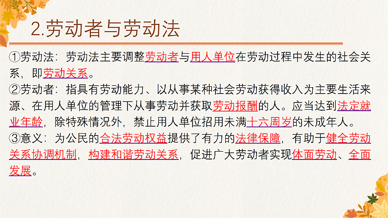 7.1立足职场有法宝   课件-2021-2022学年高中政治统编版选择性必修二法律与生活第8页
