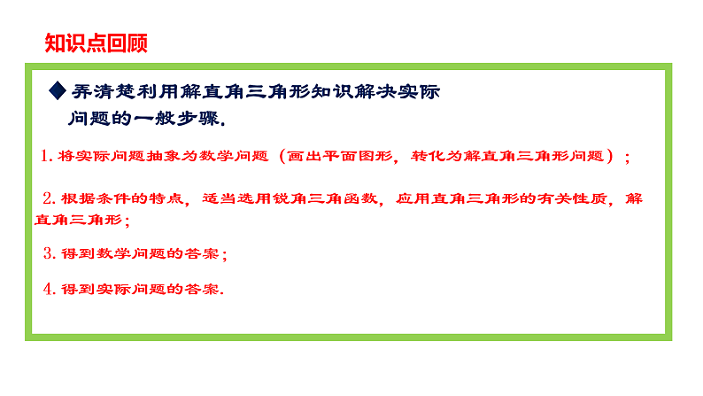 2022年中考数学一轮复习课件：三角函数第2课时07